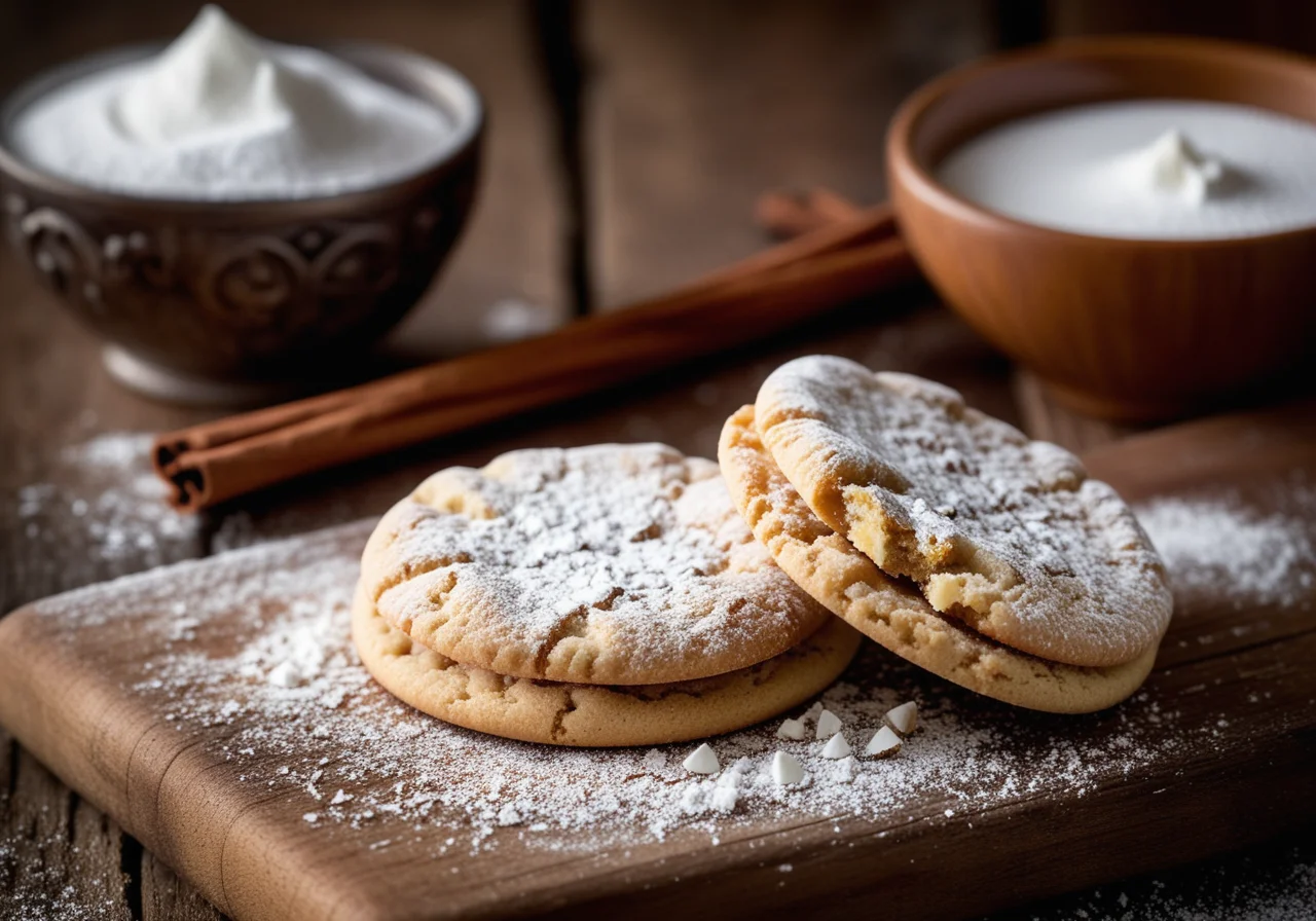 Cinnamon Shortbread Cookies