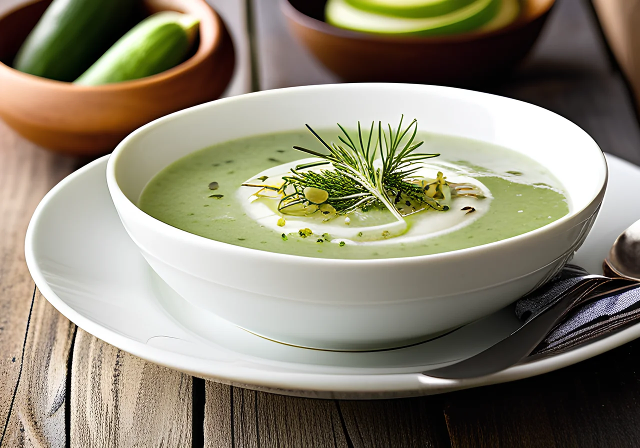 Cucumber Soup with Buttermilk