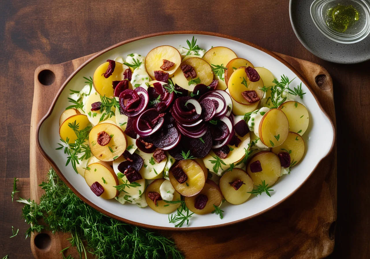 Potato Salad with Chorizo