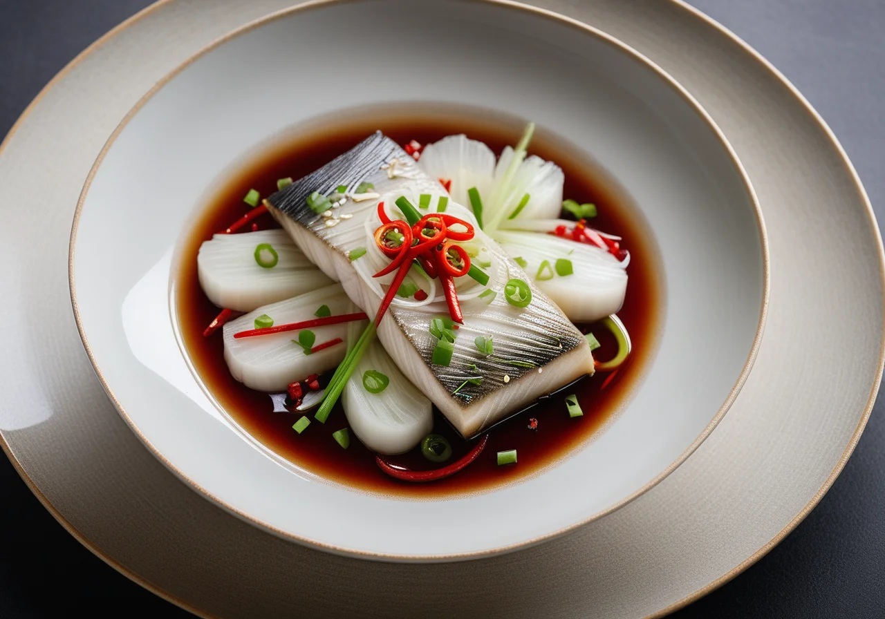 Steamed Brasse Chinese Style