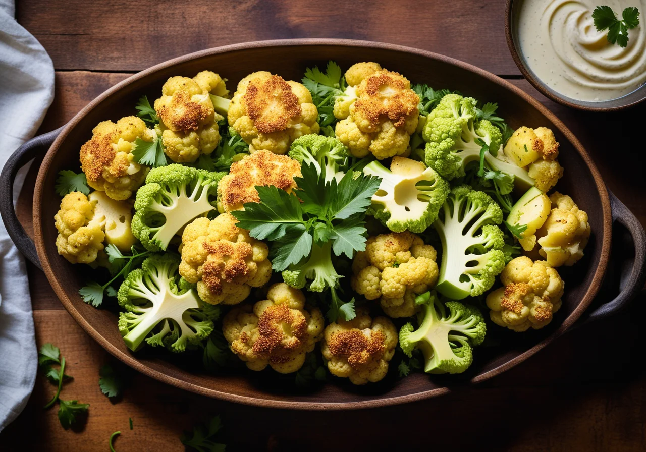 Cauliflower Romanesco Curry with Potatoes