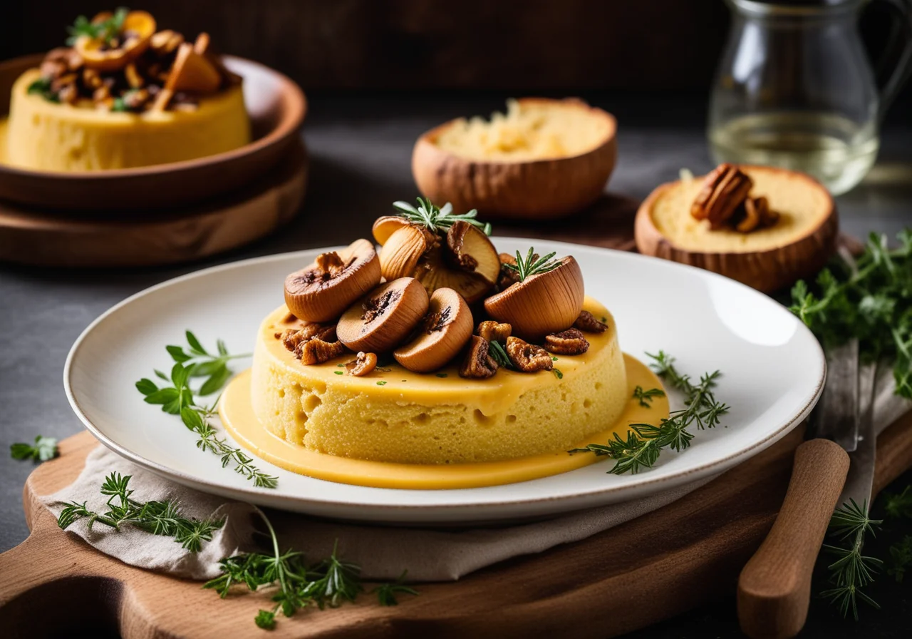Mushroom Polenta
