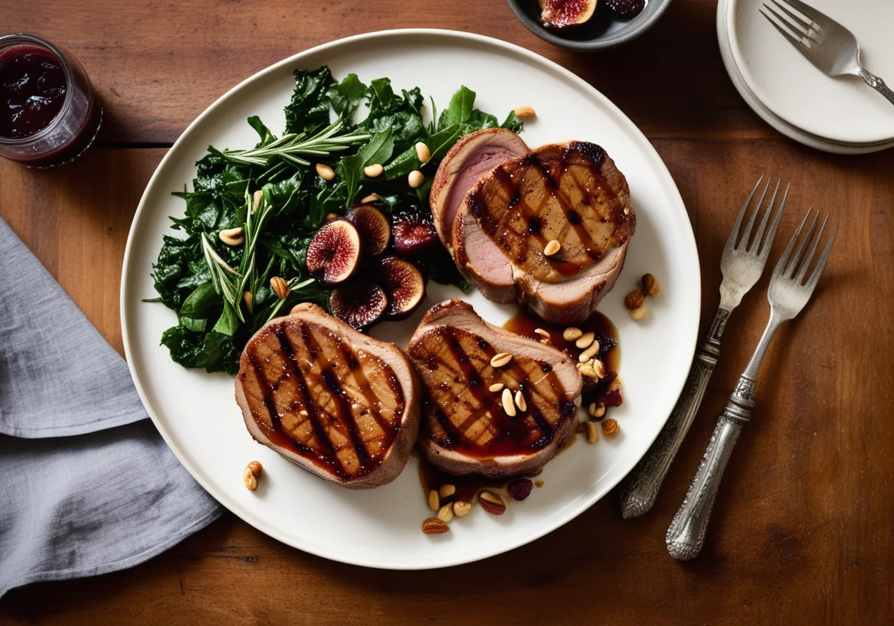 Pork Chops in Fig Sauce