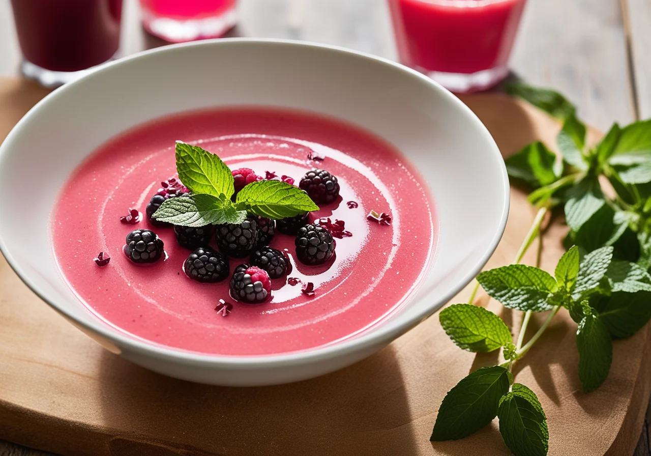 Cold Watermelon Soup