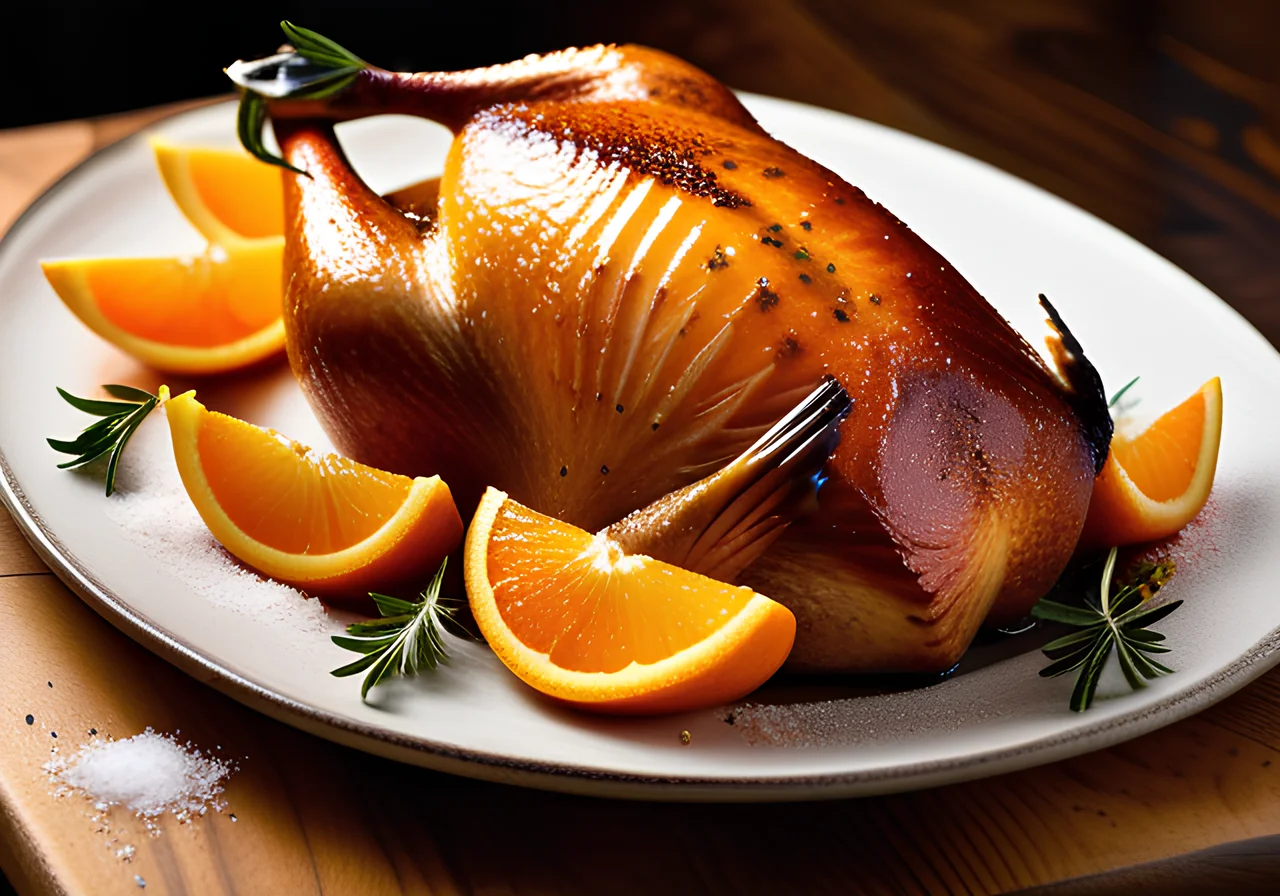 Duck with Oranges