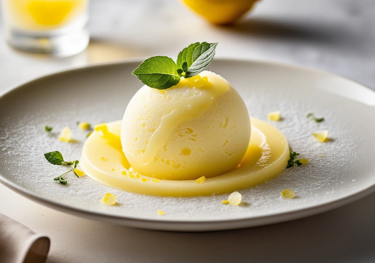 Lemon Sorbet