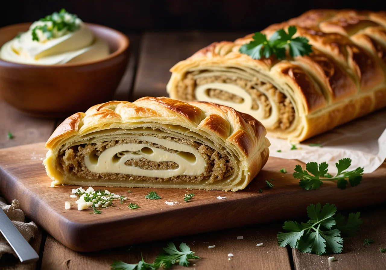 White Cabbage Strudel