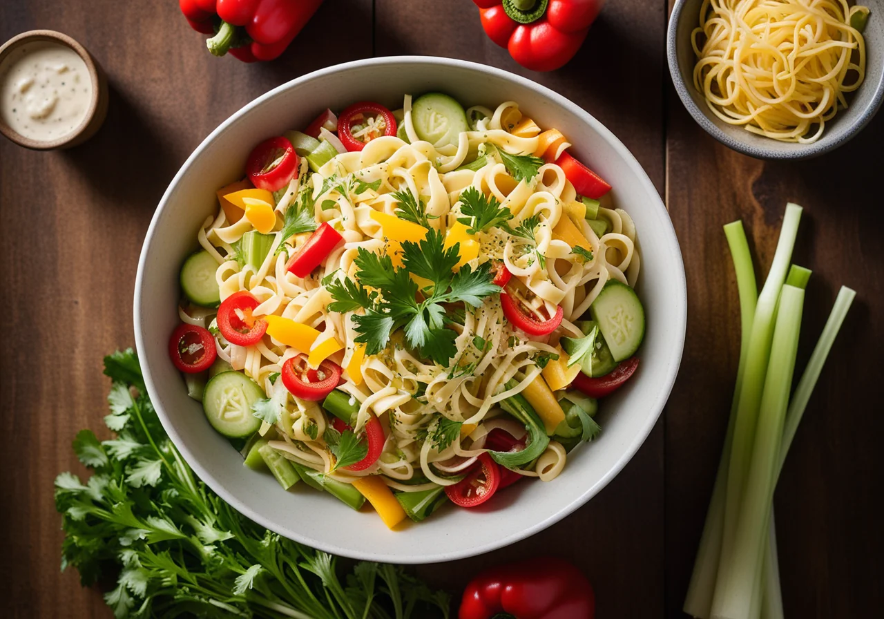 Noodle Vegetable Salad