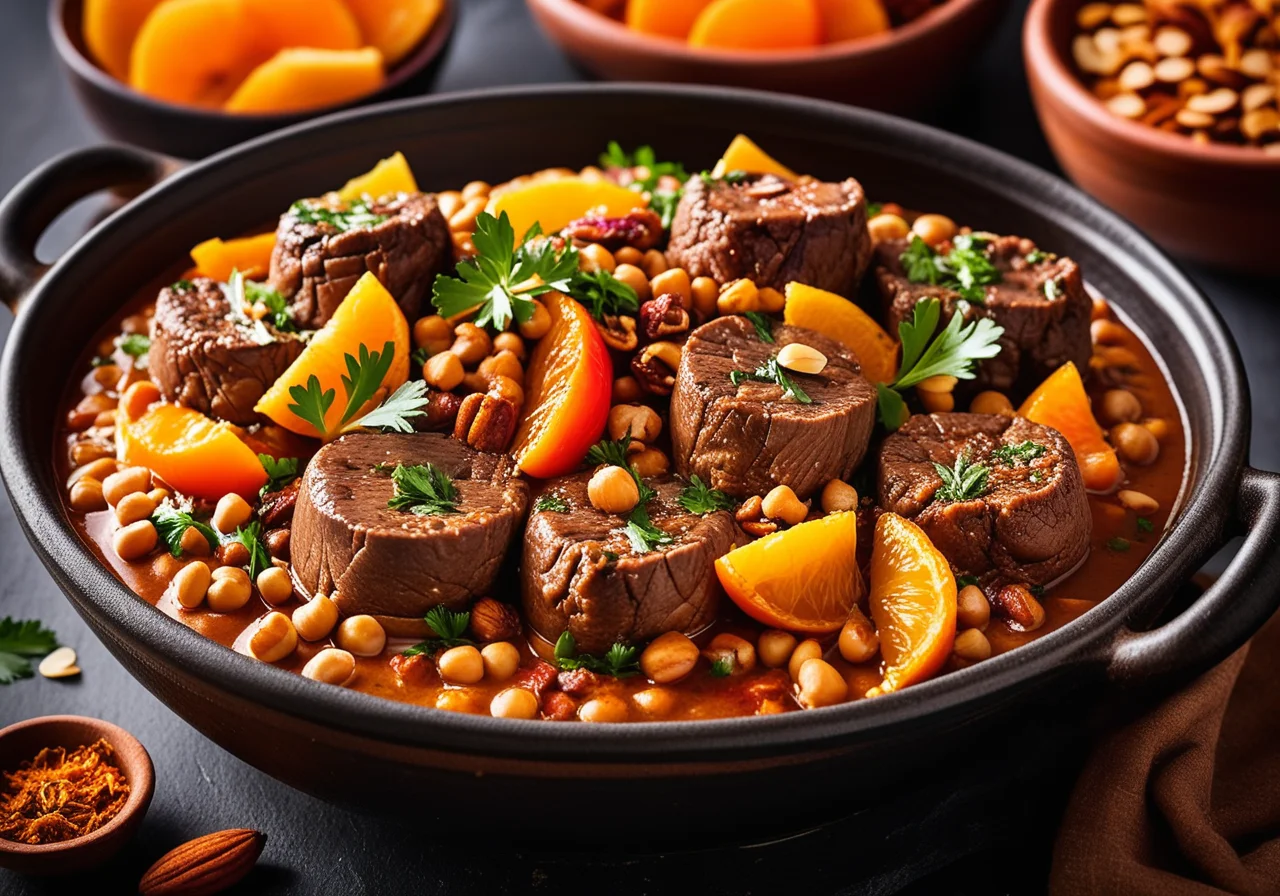 Tajine with Lamb and Chickpeas