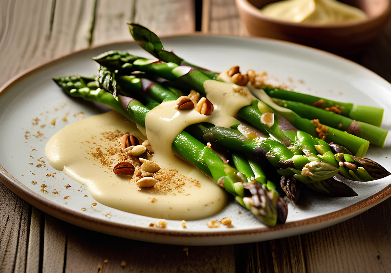 Asparagus with Nut Butter
