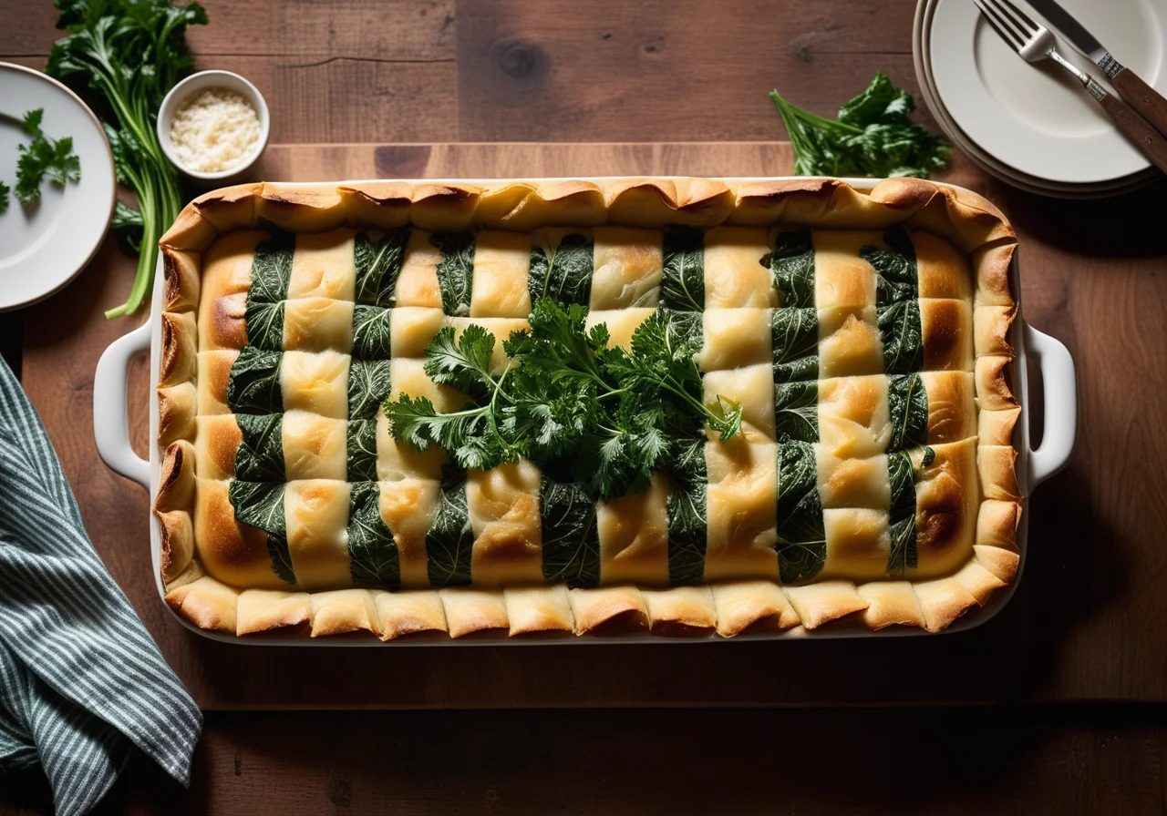 Swiss Chard Potato Casserole