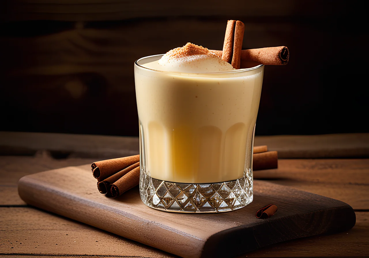 Whiskey Eggnog