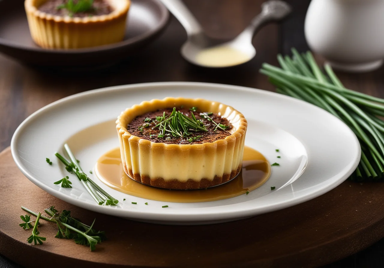 Mushroom Flan