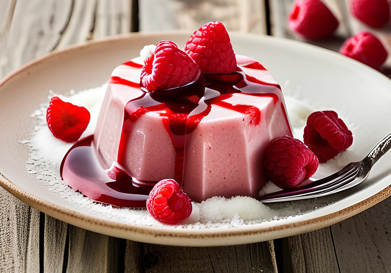 Raspberry Coconut Ice
