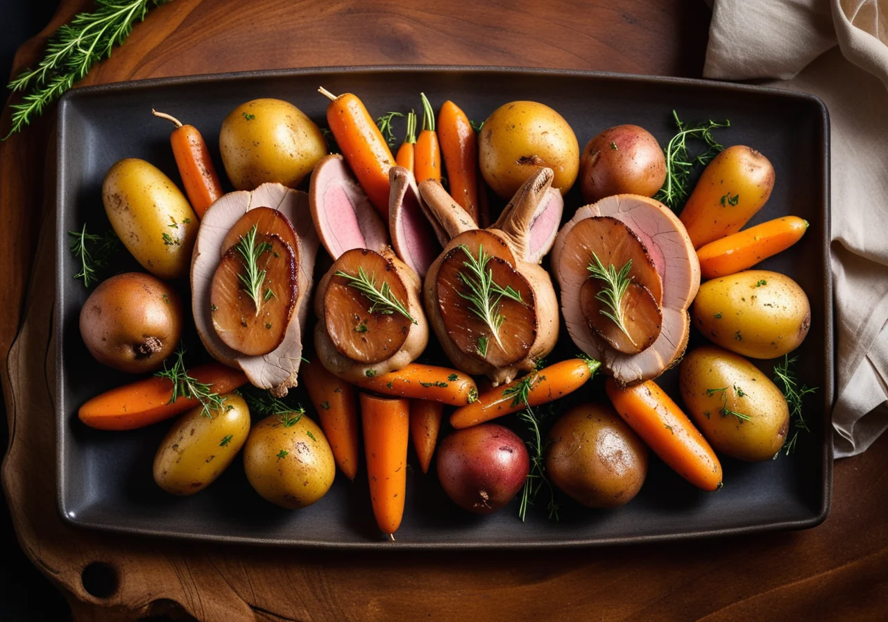 Rabbit with Carrots and Potatoes