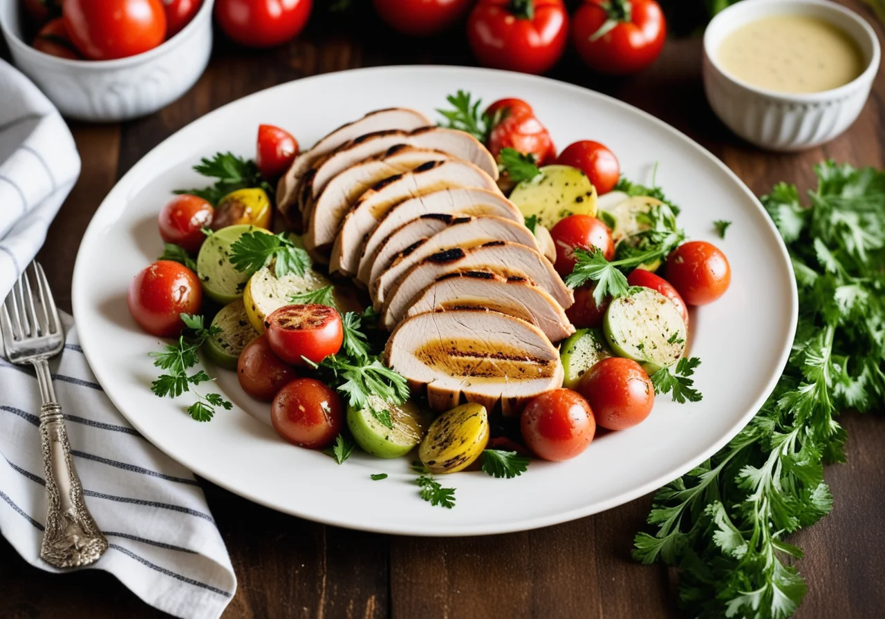 Artichoke Salad with Tomatoes