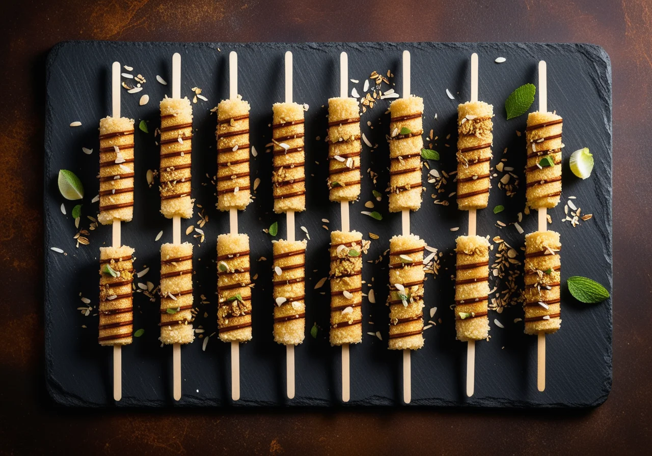 Grilled Ice Skewers