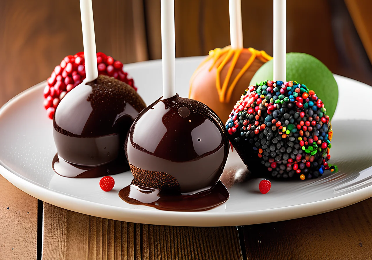 Colorful Cake Pops