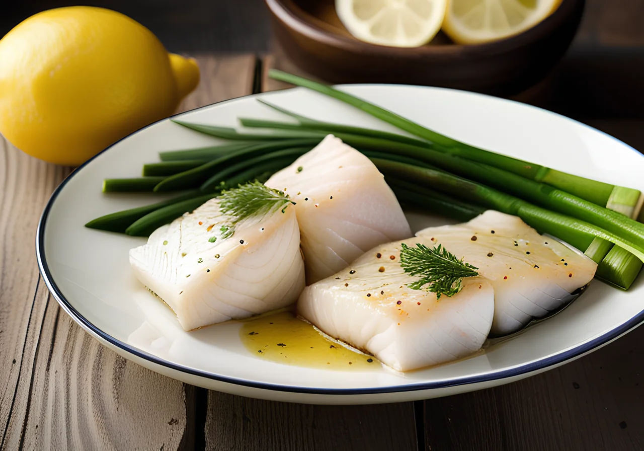 Steamed Cod