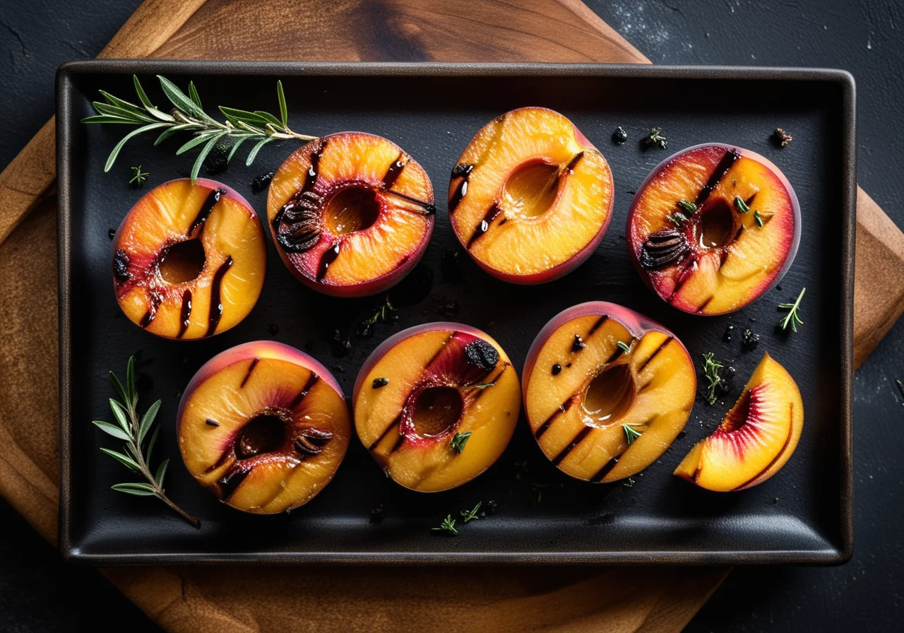 Grilled Peach