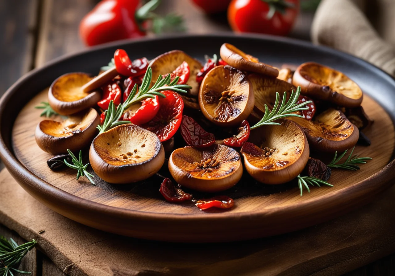 Pan‑fried Porcini Mushrooms