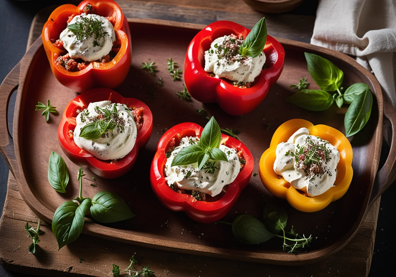 Spicy Peppers with Tuna