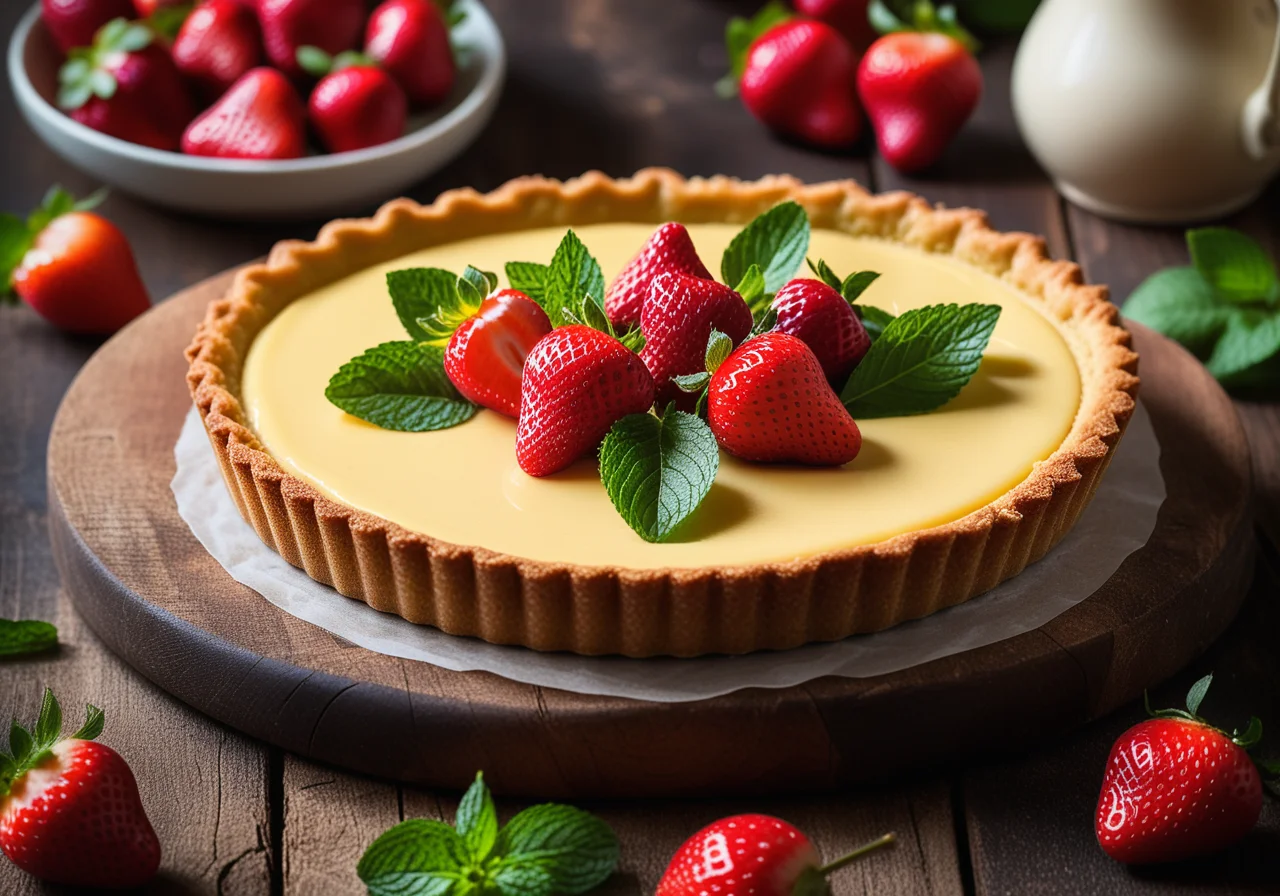 French Strawberry Tart