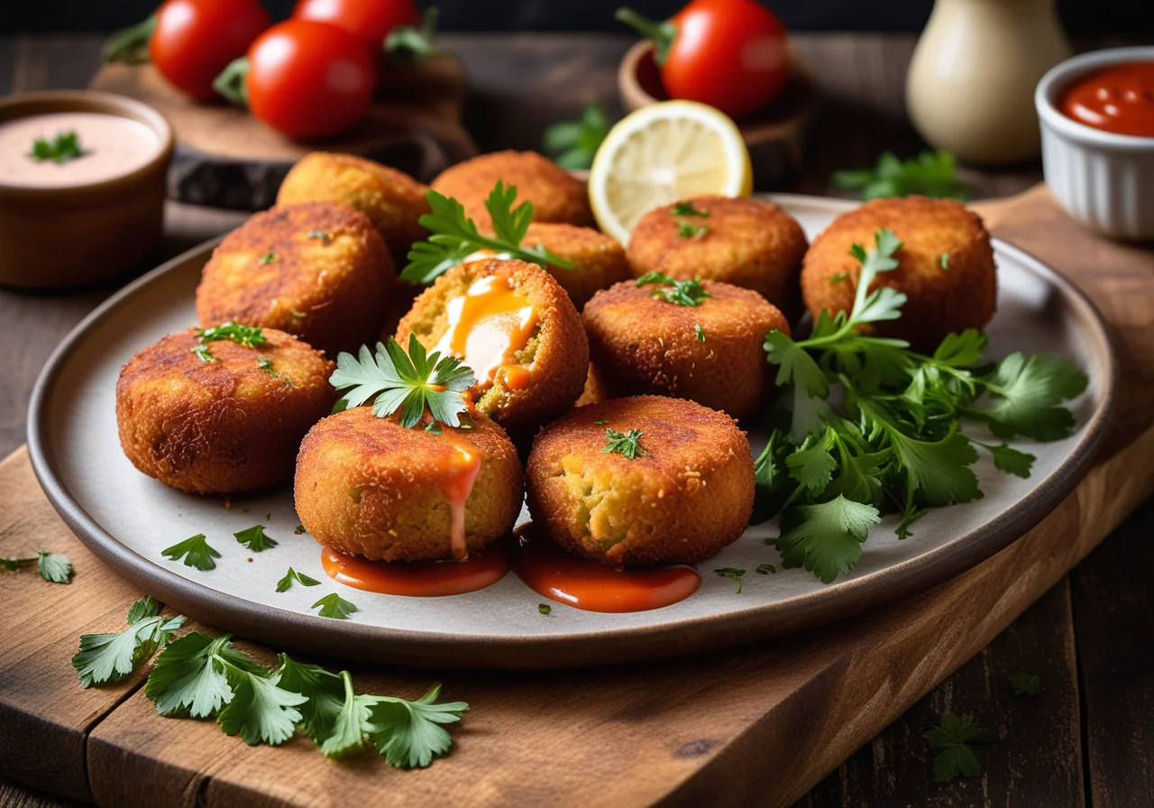 Auberginen-Kroketten