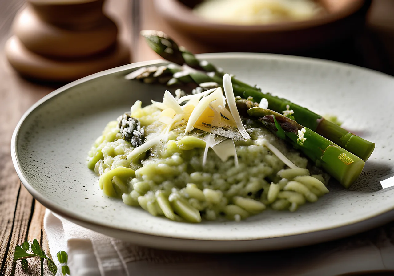 Risotto with Green Asparagus