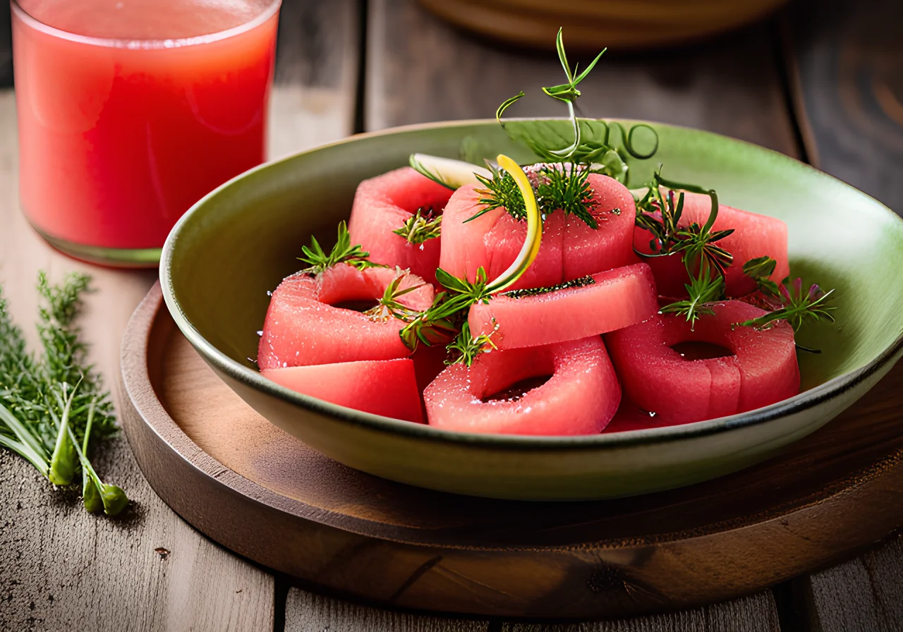 Spicy Watermelon Cold Bowl