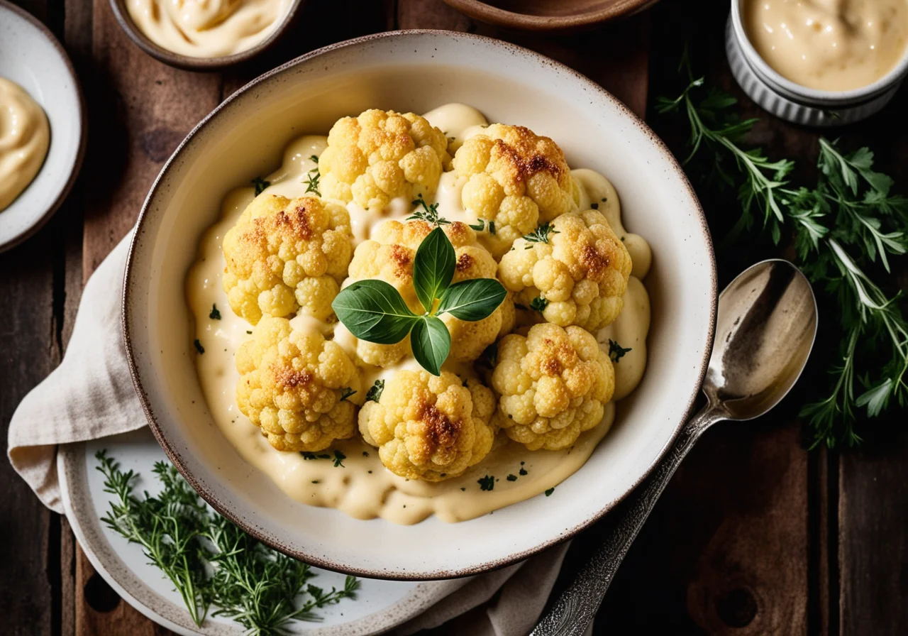 Cauliflower Gratin without Pre-cooking