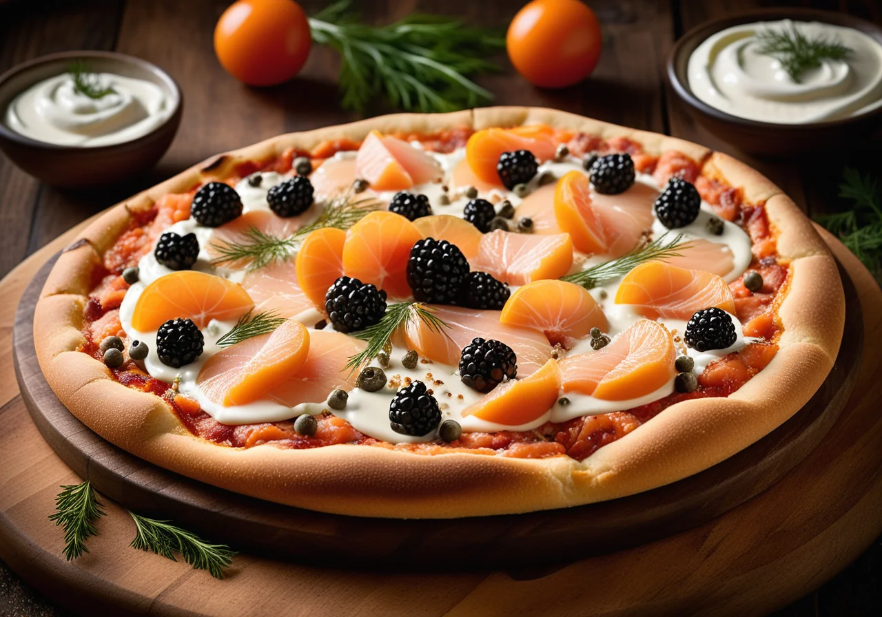 Salmon Pizza