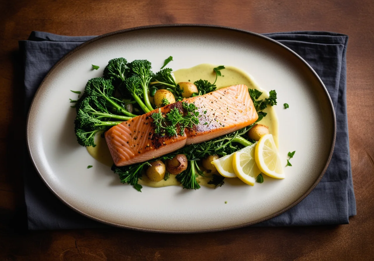 Salmon with Vegetables