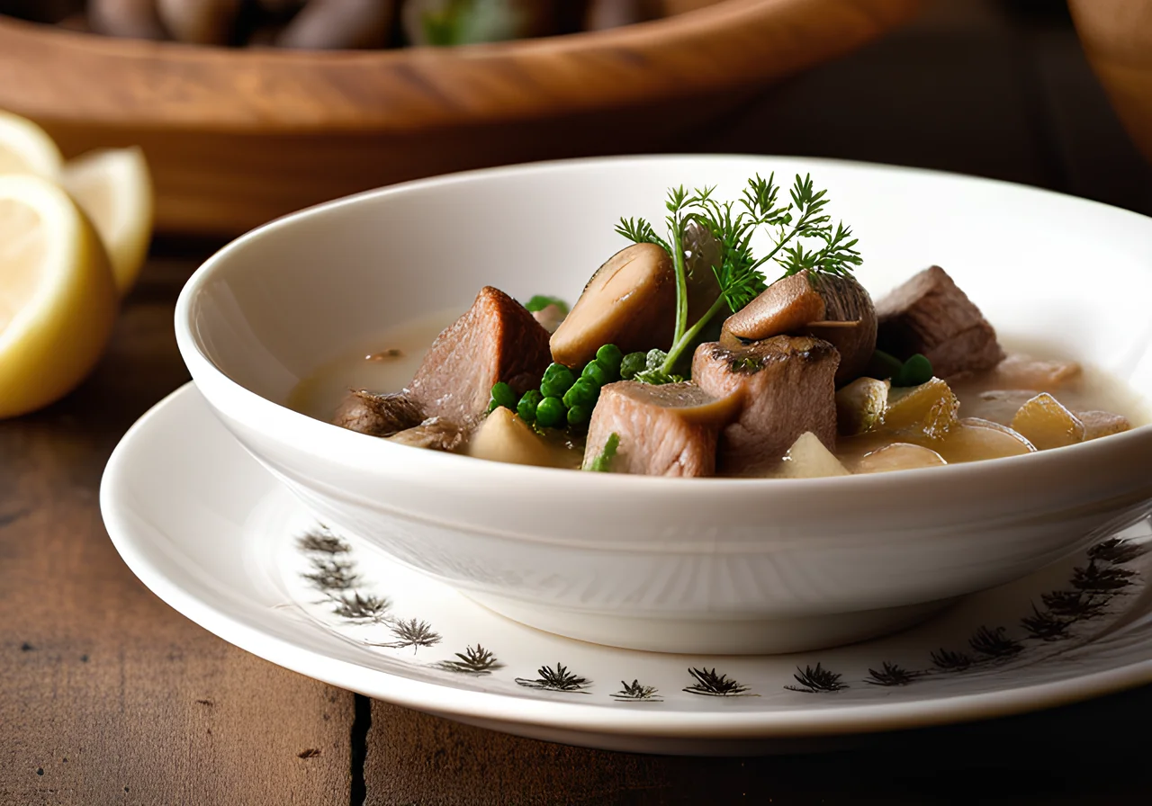 Veal Ragout (Blanquette de Veau)