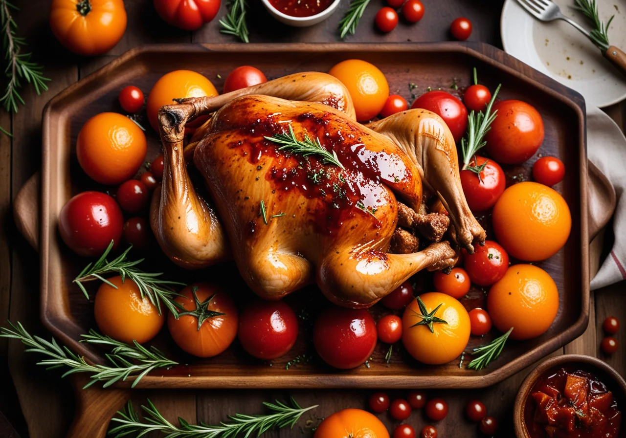 Chicken with Tomato Sauce