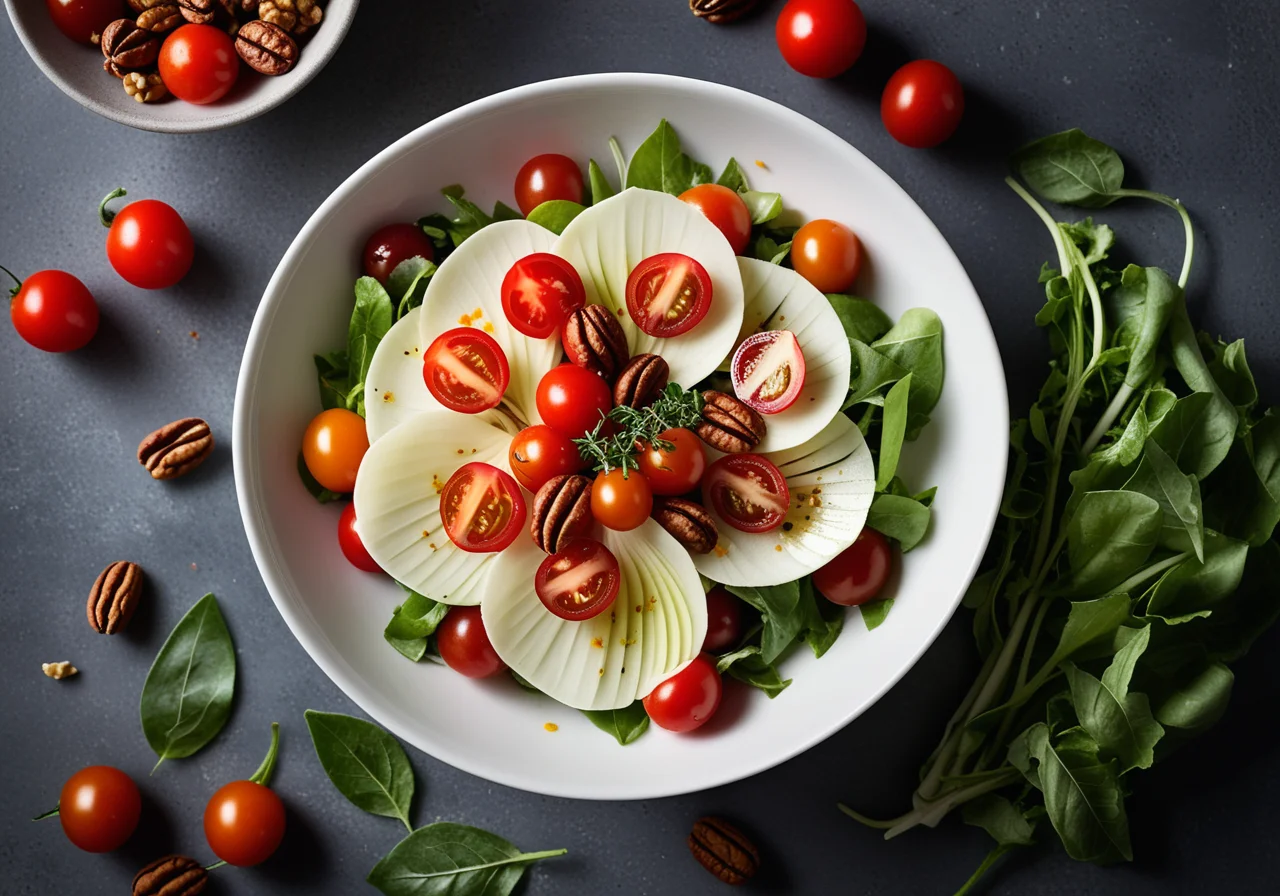 Endive Salad with Walnuts