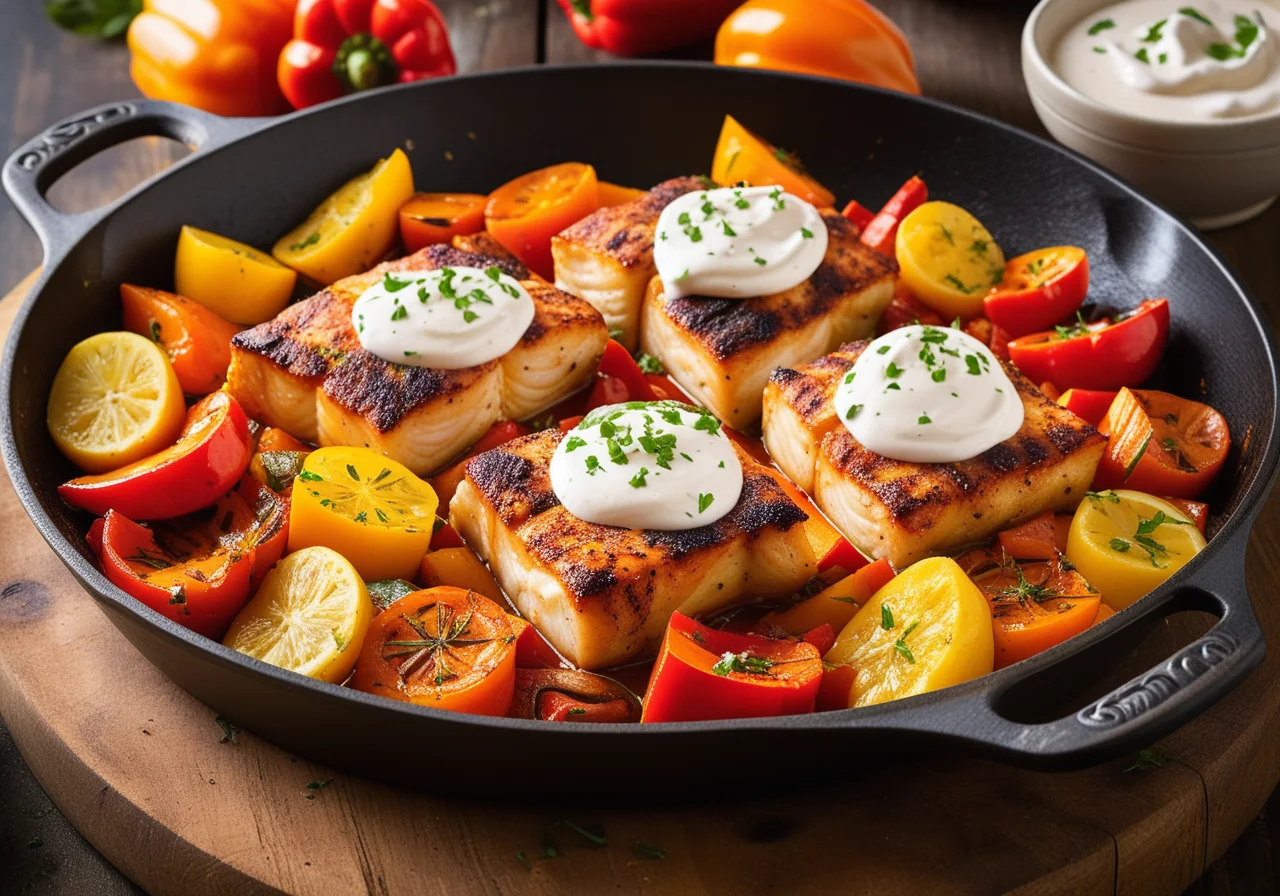 Paprika Fish Skillet