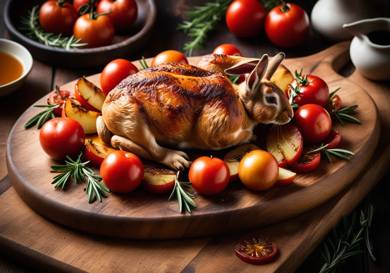 Roasted Rabbit