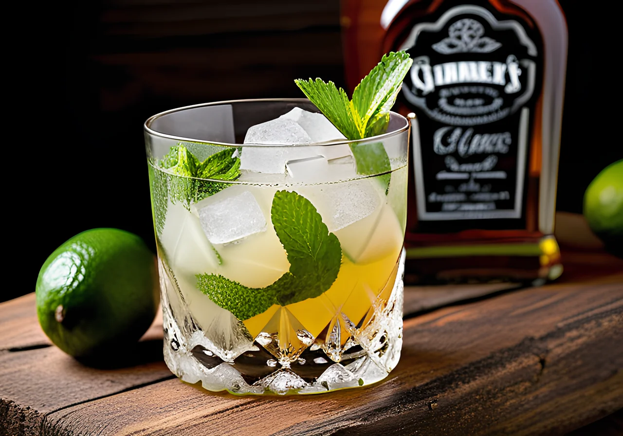 Mint Caipirinha