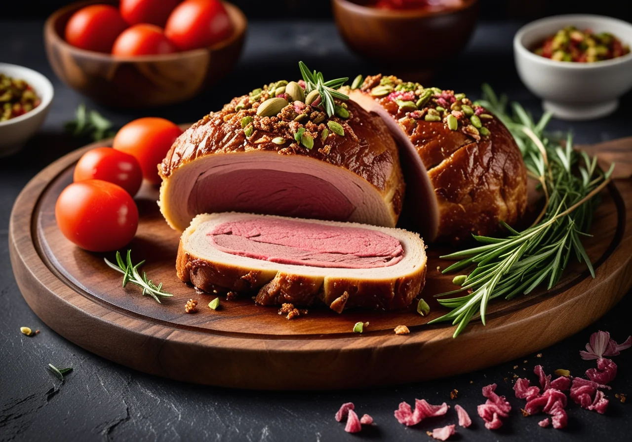 Spit Roasted Pork Shoulder Roll