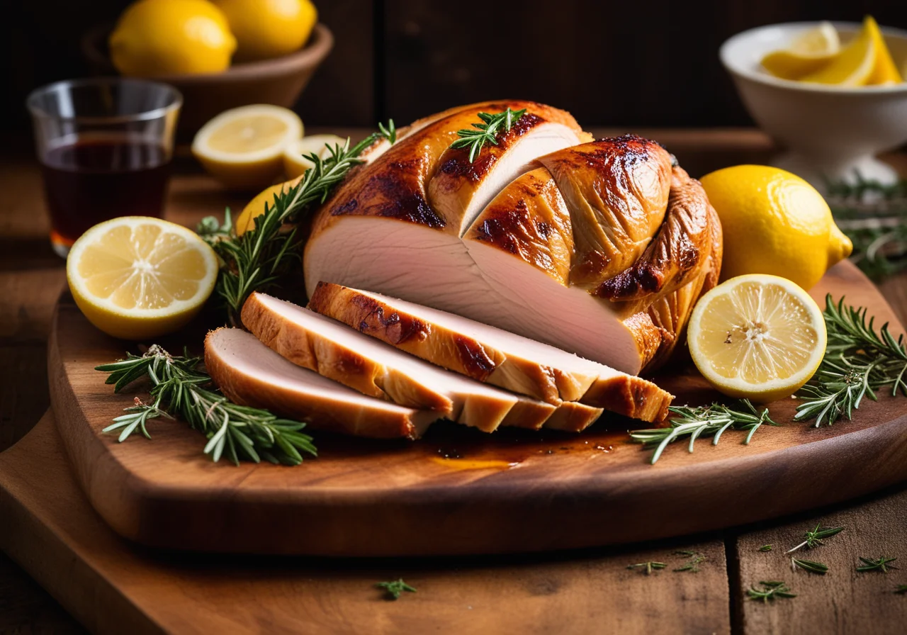 Lemon Saffron Turkey