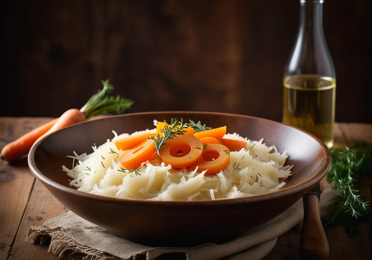 Sauerkraut with Carrots