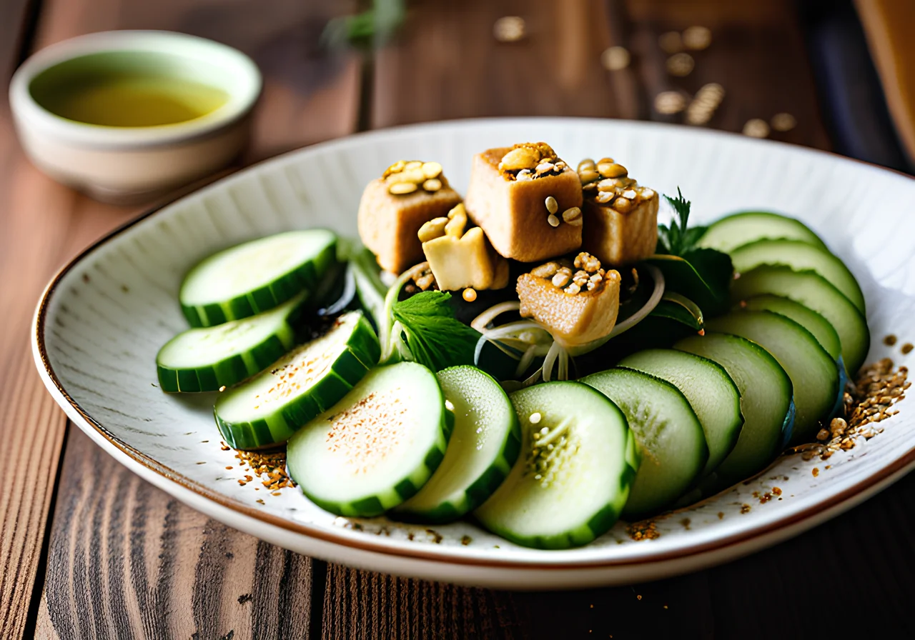 Vegan Cucumber Salad