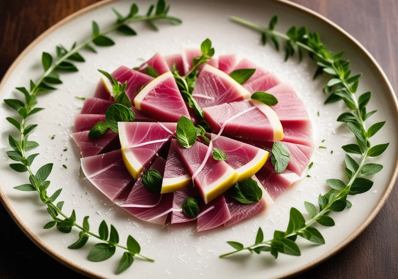 Tuna Carpaccio