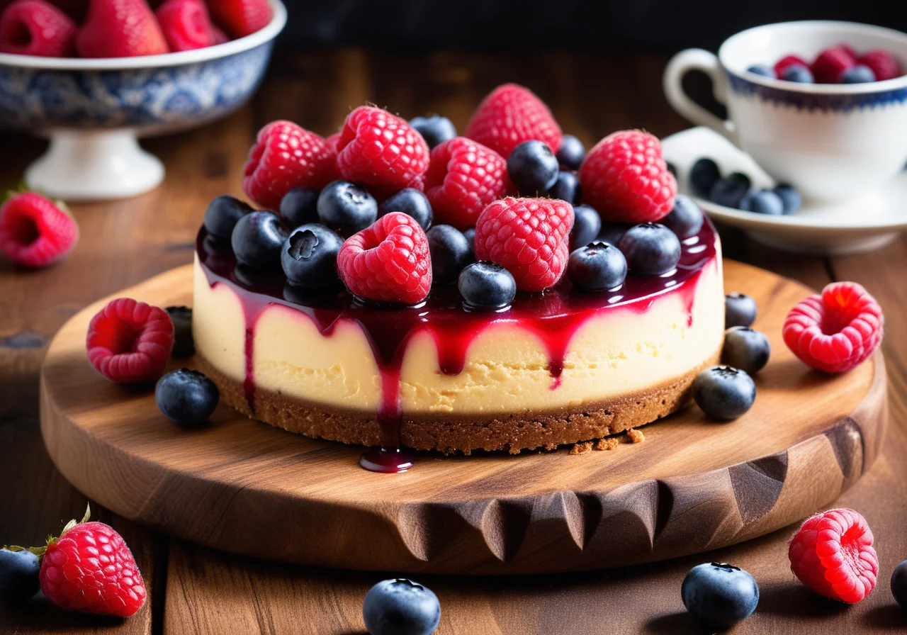 Cheese Berry Cake