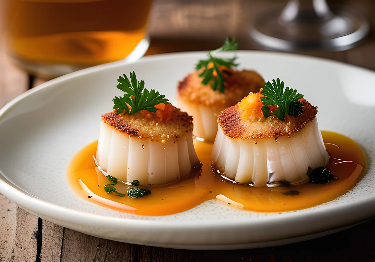 Baked Scallops