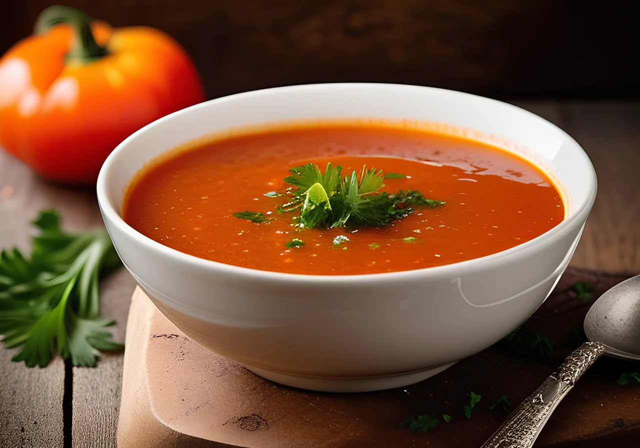 Red Lentil Tomato Soup