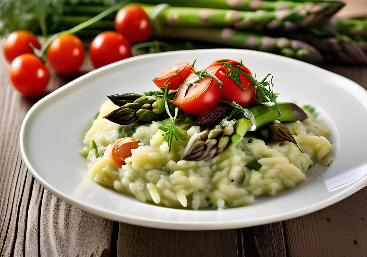 Spargelrisotto