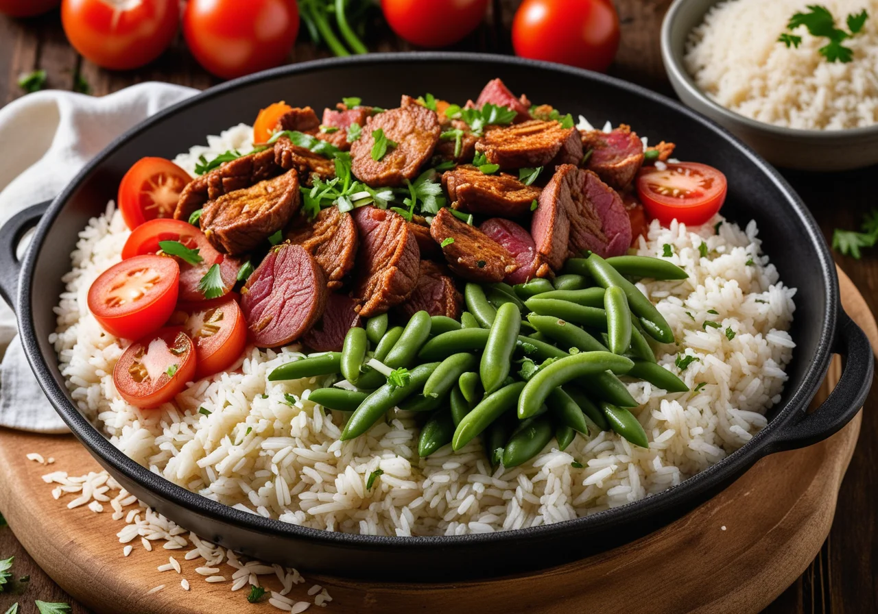 Gyros Rice Skillet