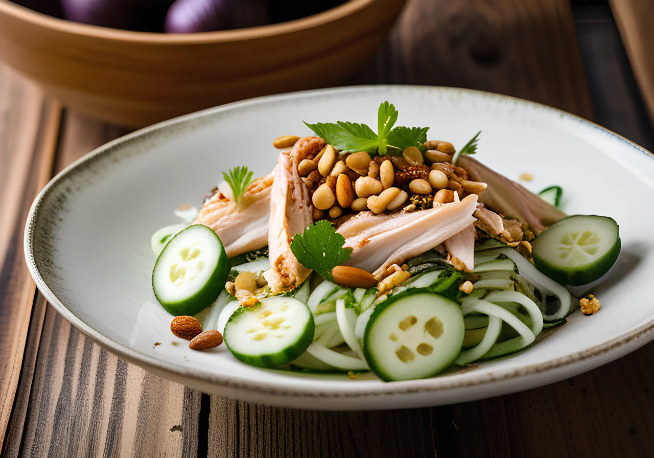 Glass Noodle Salad with Chicken